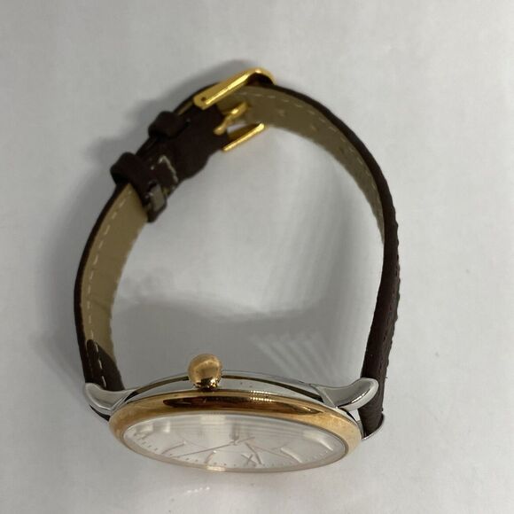 Fossil Jacqueline ES3739 Women's Brown Leather Analog Dial Quartz Watch NO125 - Picture 6 of 10